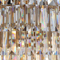 Load image into Gallery viewer, 1920s Temdem Multi-Tier Crystal Round Chandelier