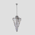 Load image into Gallery viewer, 1920s Temdem Multi-Tiered Crystal Chandelier