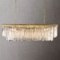 Load image into Gallery viewer, 1920s Temdem Rectangular Chandelier 49"