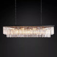 Load image into Gallery viewer, 1920s Temdem Rectangular Chandelier 59"