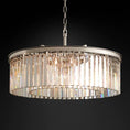 Load image into Gallery viewer, 1920s Temdem Round Chandelier 32"D/43"D