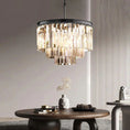 Load image into Gallery viewer, 1920s Temdem Tiered Round Chandelier 20"