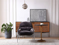 Load image into Gallery viewer, Thaddeus Brown Leather Accent Chairs