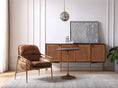 Load image into Gallery viewer, Thaddeus Brown Leather Accent Chairs