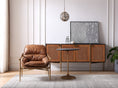 Load image into Gallery viewer, Thaddeus Brown Leather Accent Chairs