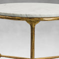 Load image into Gallery viewer, Thaddeus Marble Round Side Table