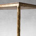 Load image into Gallery viewer, Thaddeus Metal Frame Elm Wood Console Table