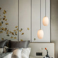 Load image into Gallery viewer, Alabaster Bedside Pendant Light