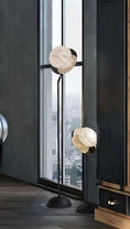 Load image into Gallery viewer, Alabaster Beflex Floor Lamp