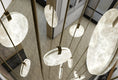 Load image into Gallery viewer, Alabaster Disc Pendant Light