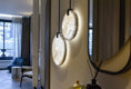 Load image into Gallery viewer, Alabaster Disc Pendant Light