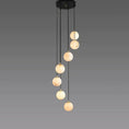 Load image into Gallery viewer, Alabaster Global Wavy Chandelier