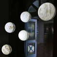Load image into Gallery viewer, Alabaster Hemisphere Wall Sconce