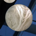 Load image into Gallery viewer, Alabaster Hemisphere Wall Sconce