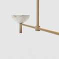 Load image into Gallery viewer, Alabaster Kitchen Island Pendant Light