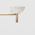 Load image into Gallery viewer, Alabaster Kitchen Island Pendant Light