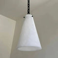 Load image into Gallery viewer, Alabaster Modern 3-Light Marble Chandelier