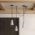 Load image into Gallery viewer, Alabaster Modern 3-Light Marble Chandelier