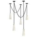 Load image into Gallery viewer, Alabaster Modern 5-Light Marble Chandelier