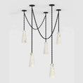 Load image into Gallery viewer, Alabaster Modern 5-Light Marble Chandelier