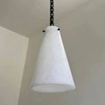 Load image into Gallery viewer, Alabaster Modern 5-Light Marble Chandelier