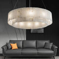 Load image into Gallery viewer, Alabaster Modern Round Chandelier