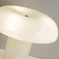 Load image into Gallery viewer, Alabaster Mushroom Table Lamp