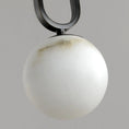 Load image into Gallery viewer, Alabaster Oval Ring Pendant