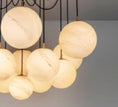Load image into Gallery viewer, Alabaster Ball Chandelier
