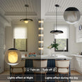 Load image into Gallery viewer, Alabaster Black Lampshade Pendant Lights