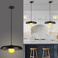Load image into Gallery viewer, Alabaster Black Lampshade Pendant Lights
