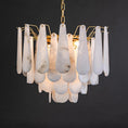 Load image into Gallery viewer, Alabaster Foyer Modern Chandelier