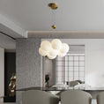 Load image into Gallery viewer, Alabaster Global Ceiling Chandelier
