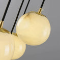 Load image into Gallery viewer, Alabaster Global Wavy Chandelier