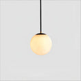 Load image into Gallery viewer, Alabaster Modern Round Ball Chandelier