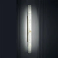 Load image into Gallery viewer, Alabaster Round Tube Wall Sconce