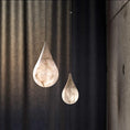 Load image into Gallery viewer, Alabaster Teardrop Pendant Light