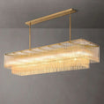 Load image into Gallery viewer, Amad Rectangular Chandelier 72"