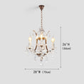 Load image into Gallery viewer, Antique Crystal Chandelier