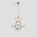 Load image into Gallery viewer, Antique Crystal Chandelier