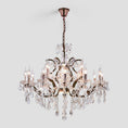 Load image into Gallery viewer, Antique Crystal Chandelier