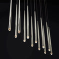 Load image into Gallery viewer, Aquita Modern Linear Chandelier 60"