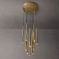Load image into Gallery viewer, Aquita Modern Round Chandelier 24"