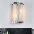 Load image into Gallery viewer, Ashilly Aluminum Chain Tassel Wall Sconce