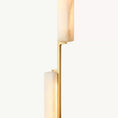 Load image into Gallery viewer, Audubo Alabaster Linear Chandelier 54"