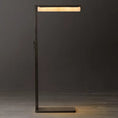 Load image into Gallery viewer, Audubo Alabaster Task Floor Lamp