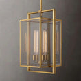 Load image into Gallery viewer, Beckmer Glass Lantern Modern Island Pendant