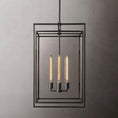 Load image into Gallery viewer, Beckmer Glass Lantern Modern Island Pendant