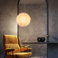 Load image into Gallery viewer, Besey Crystal Cluster Ball Pendant Light
