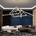Load image into Gallery viewer, Besey Irregular Modern Rock Crystal Chandelier